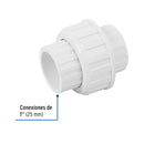 Tuerca Union PVC Hidraulico Saniflow 1" (25 mm)