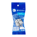 Clavija Blindada sin Tierra Metalica Industrial Volteck