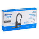 Monomando para Lavabo Corto Acabado Negro Mate Foset Tubig