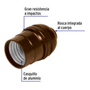 Portalampara Baquelita Sencillo Volteck