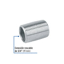 Niple Galvanizado 3/4" (19 mm) X Cuerda Corrida Galvaflow