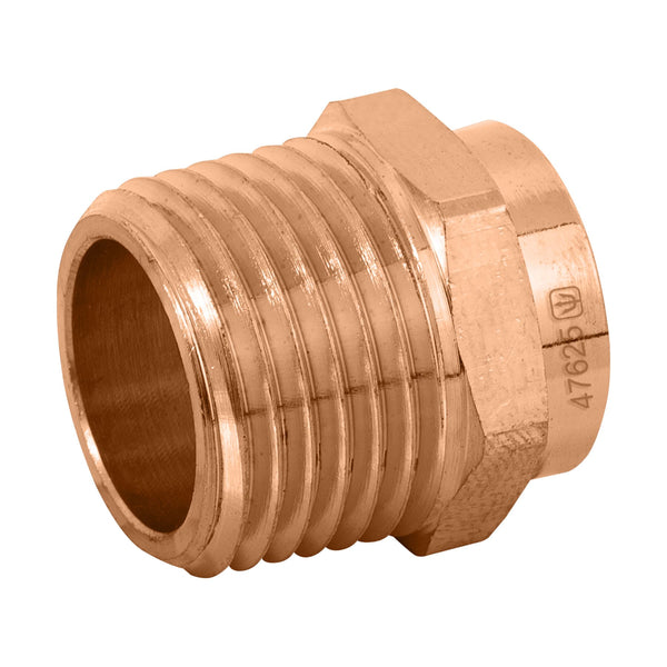 Conector Cobre Exterior Basic 1/2" (13 mm) Copperflow