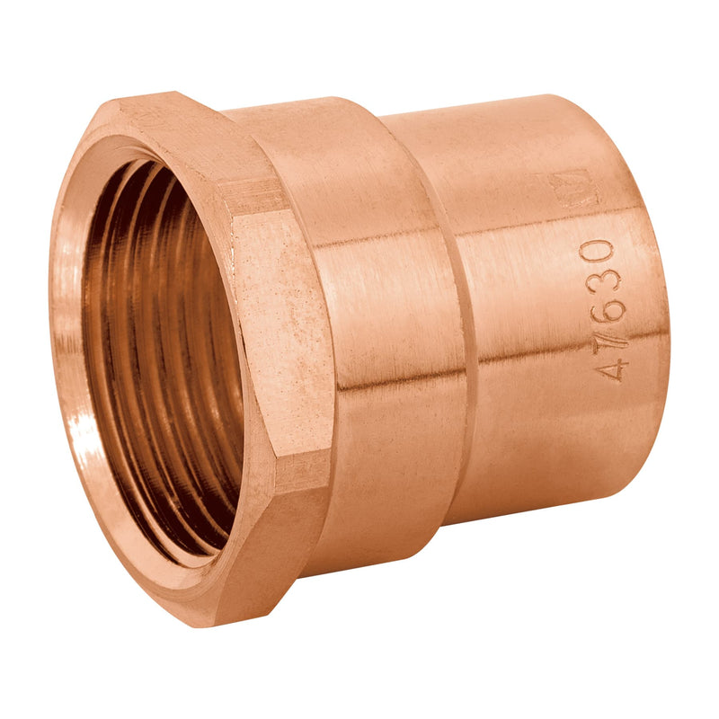 Conector Cobre Interior Basic 1" (25 mm) Copperflow