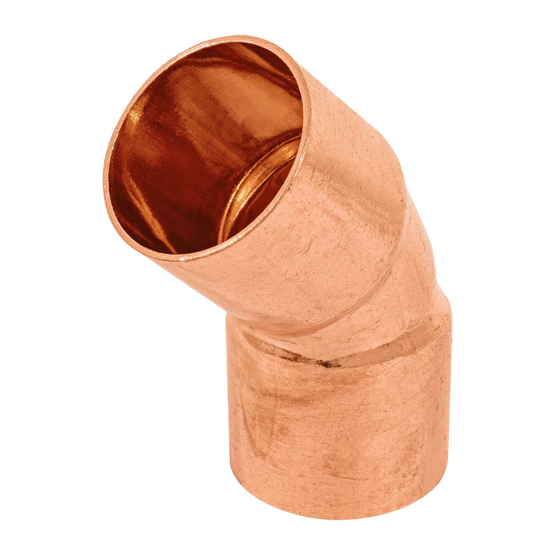 Codo Cobre Basic 45° X 1" (25 mm) Copperflow
