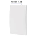 Placa Ciega Blanco Oslo Volteck