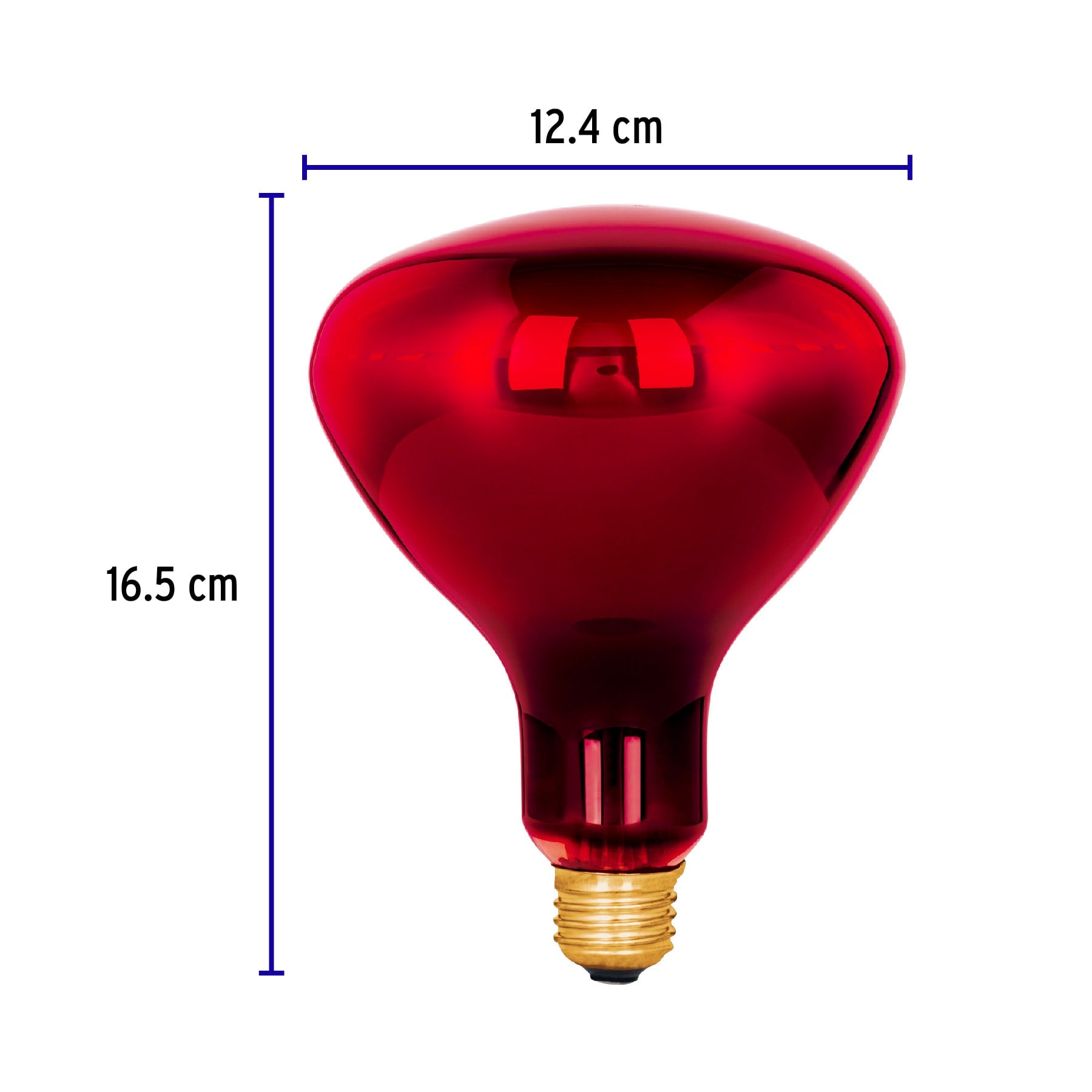 Foco Incandescente Infrarrojo de Calor Volteck
