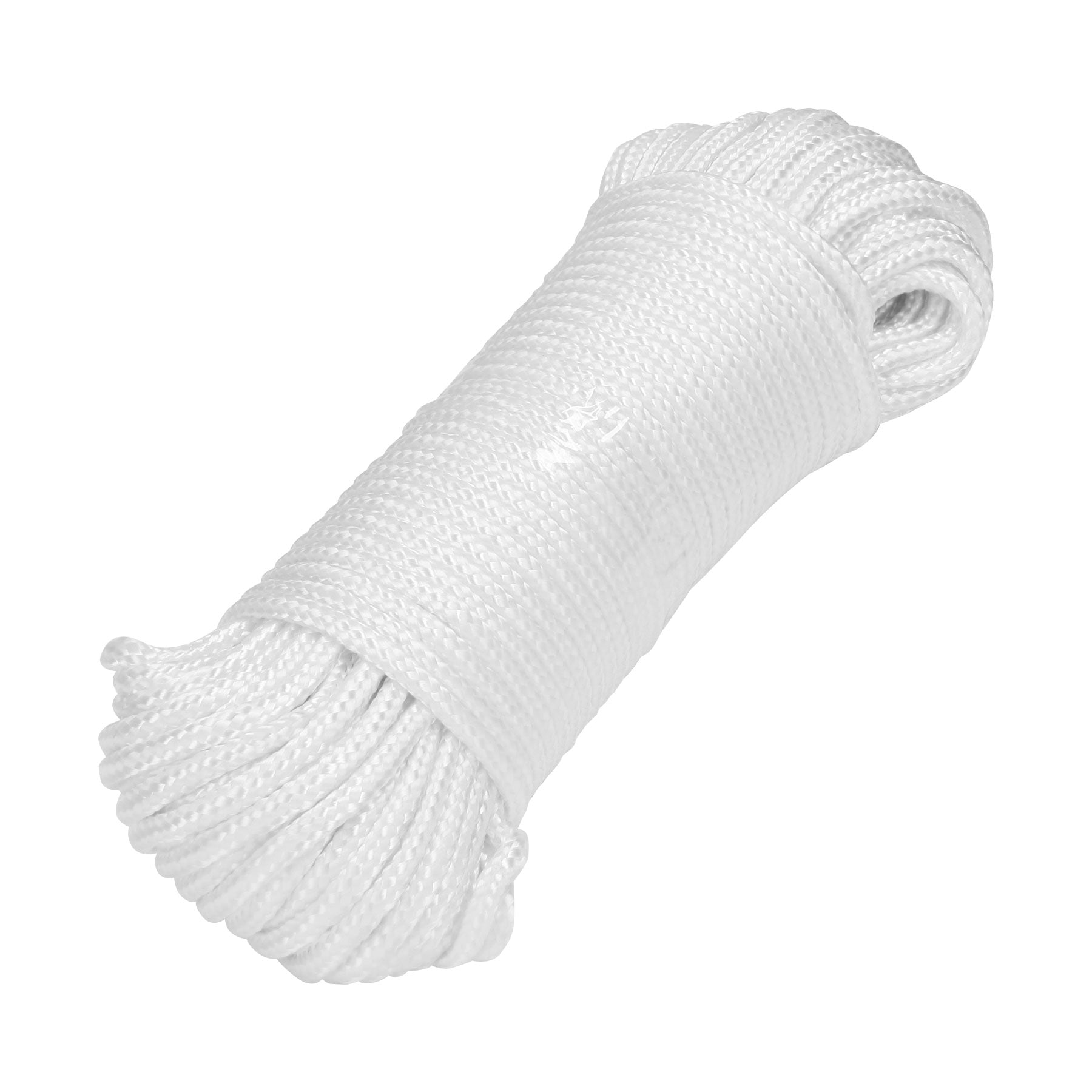 Piola de Poliester Diamante 4 mm x 30 mts Blanca Fiero