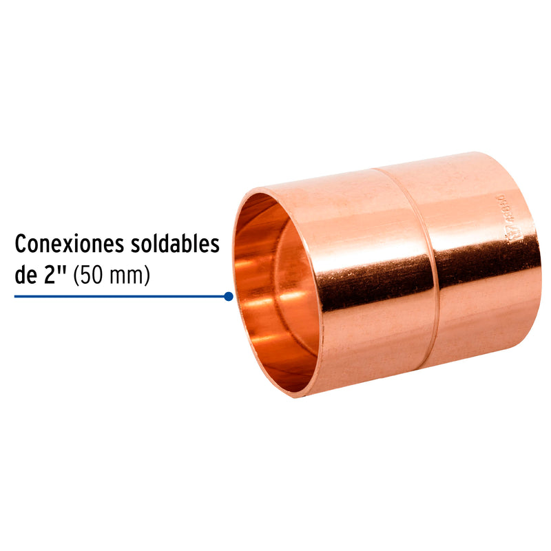 Cople Cobre 2" (51 mm) Copperflow
