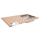 Tarja de Empotrar 100 x 51 cm A Inox 304 Foset Tina Derecha