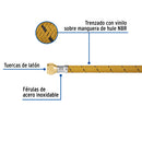 Conector Flexible para Gas Vinilo Foset 200 cms