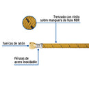 Conector Flexible para Gas Vinilo Foset 500 cms