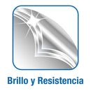 Juego de 2 Manerales Queen Grande con Chapeton Foset Basic Cromo