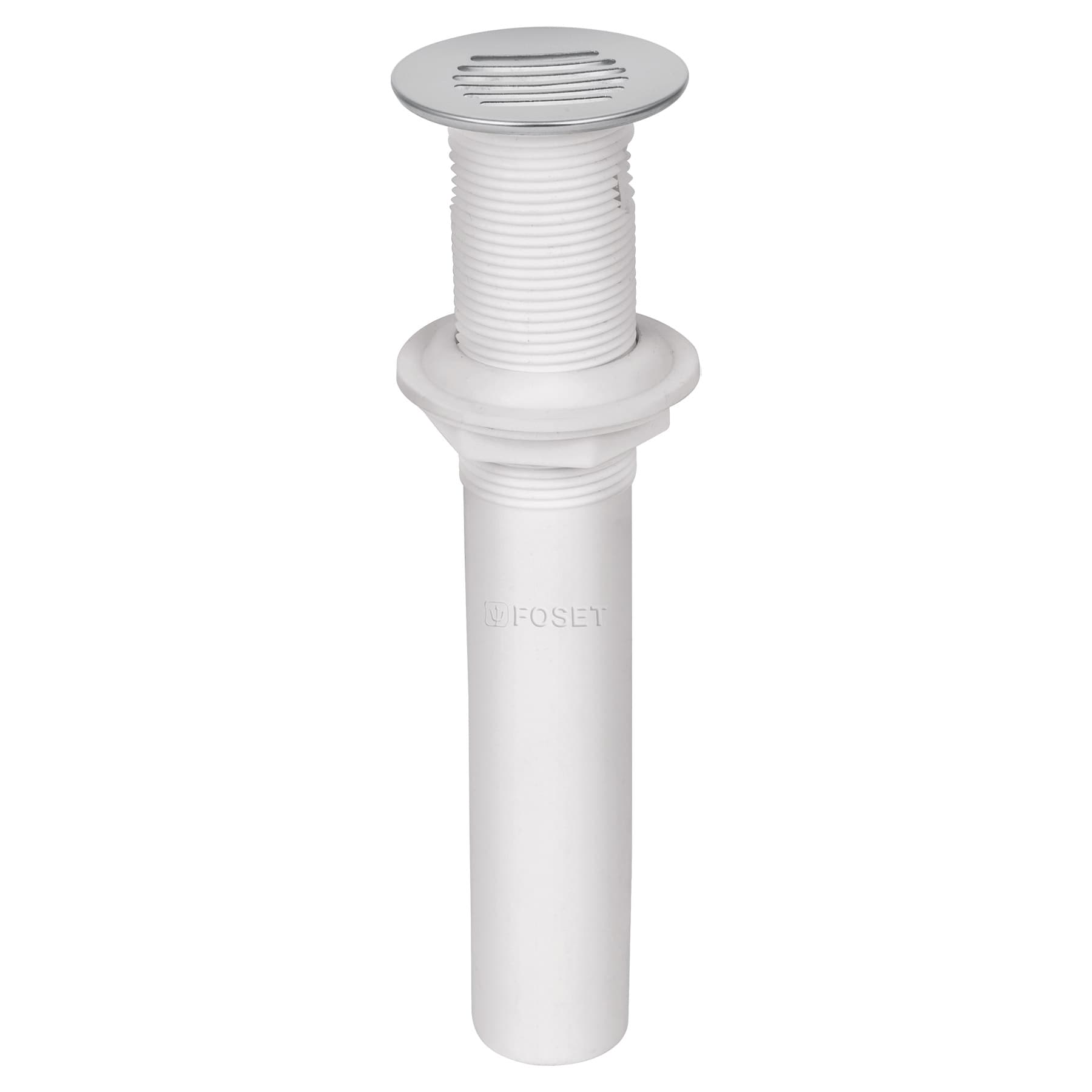 Contra para Lavabo de Polipropileno con Rejilla Cromada Foset