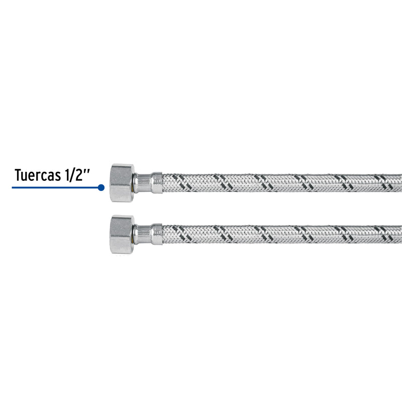 Conector Flexible para Lavabo o Fregadero 100 cms Foset