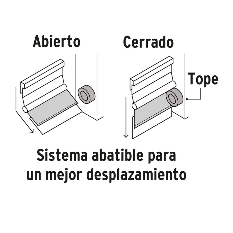 Guardapolvo Automatico 100 cms Hermex Color Negro