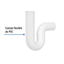 Trampa para Lavabo Flexible de PVC Foset