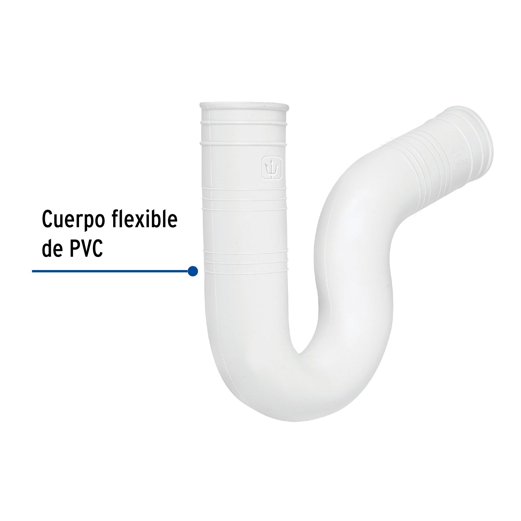 Trampa para Fregadero Flexible de PVC Foset