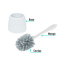 Cepillo Sanitario de Plastico con Base Klintek