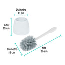 Cepillo Sanitario de Plastico con Base Klintek