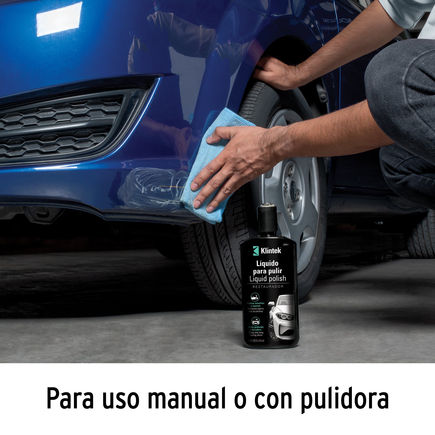 Cera Liquida con Silicon 473 ml Klintek