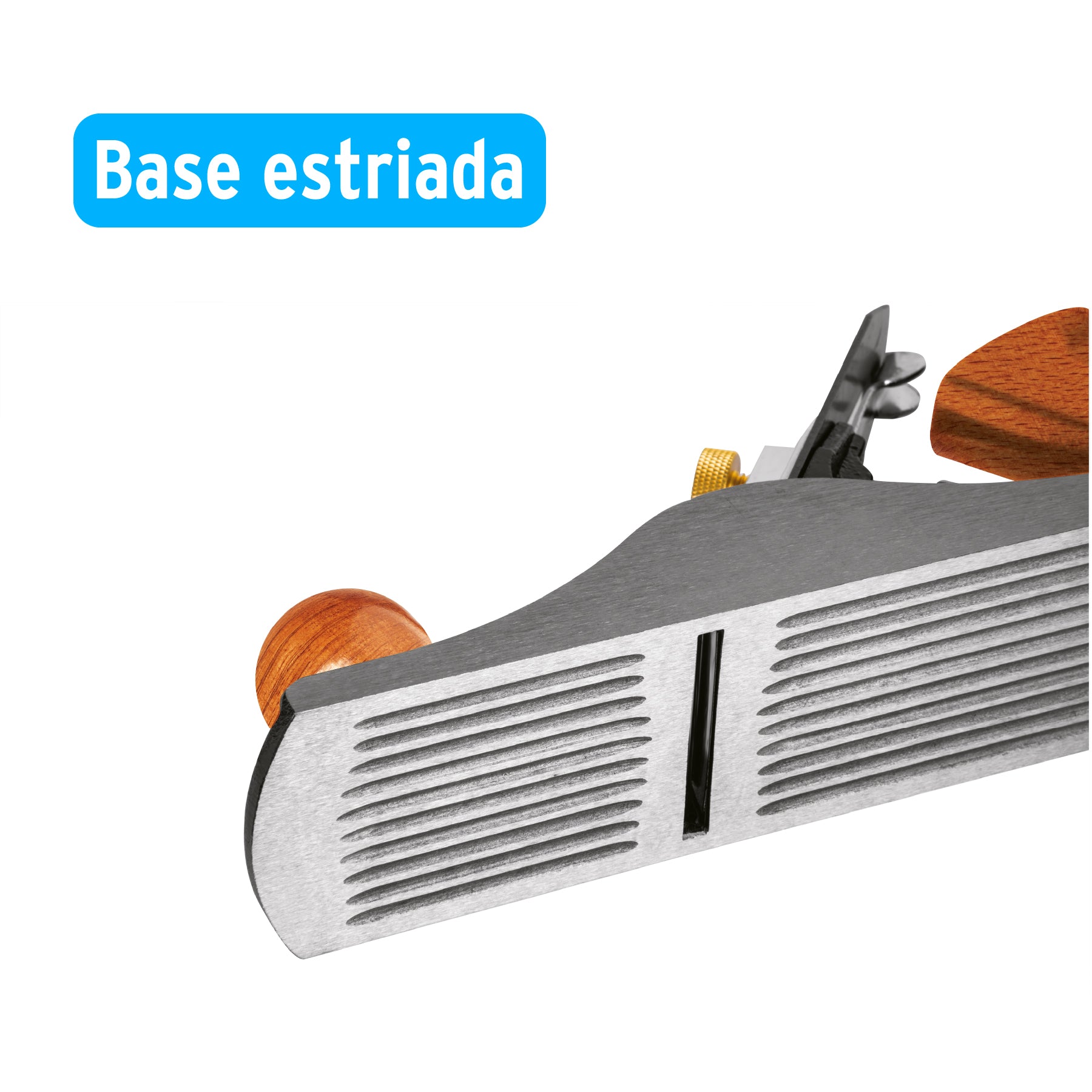 Cepillo para Carpintero Base Estriada Truper # 5
