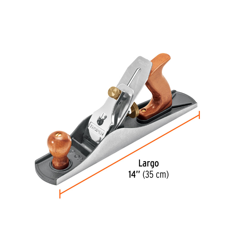 Cepillo para Carpintero Base Lisa Truper