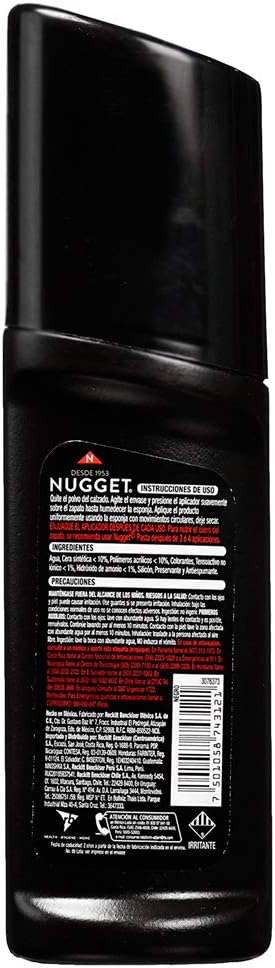 Cera Liquida para Calzado 60 ml Nugget Negro