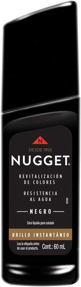 Cera Liquida para Calzado 60 ml Nugget Negro