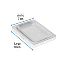 Jabonera Metalica Cromo Foset BASIC