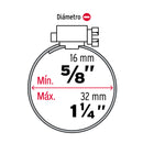 Abrazadera Sin Fin No  12 Bolsa 10 Piezas Fiero