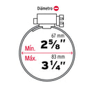 Abrazadera Sin Fin No  44 Bolsa 5 Piezas Fiero