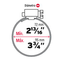 Abrazadera Sin Fin No  52 por Pieza Fiero