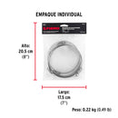 Abrazadera Sin Fin No  72 Bolsa 5 Piezas Fiero