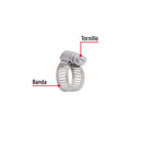 Abrazadera Sin Fin No   8 por Pieza Fiero