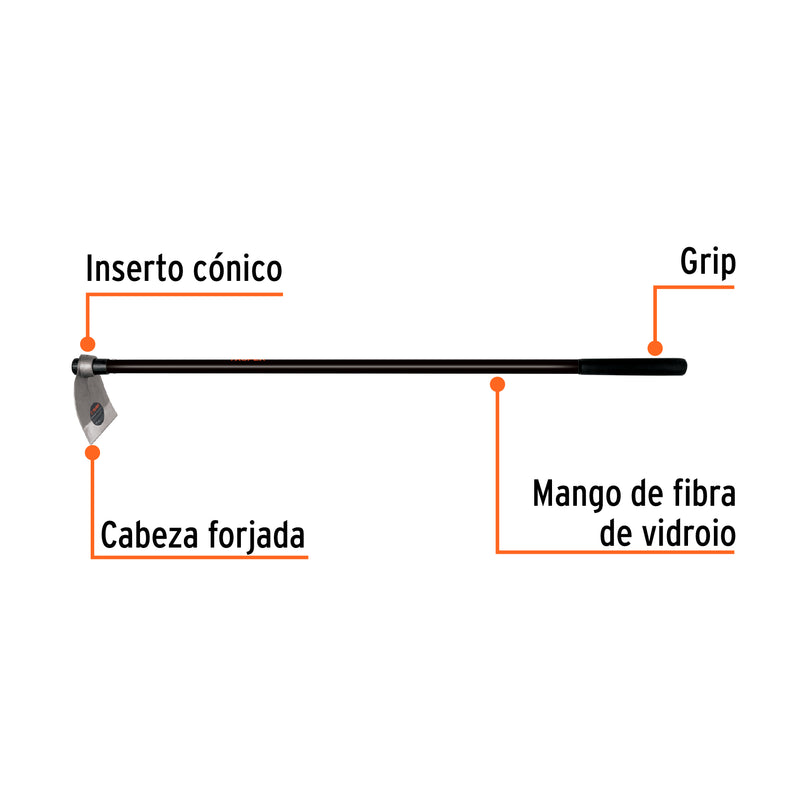 Azadon Lane con Mango 54" Truper No 1