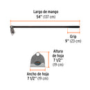 Azadon Lane con Mango 54" Truper No 1