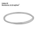 Alambre Galvanizado Rollito Calibre 18 Fiero
