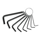 Juego de 8 Llaves Allen Tipo Llavero Pretul MM