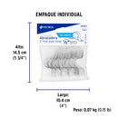 Abrazadera Omega 1/2" (13 mm) Volteck Bolsa con 10 Piezas