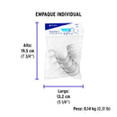 Abrazadera Omega 1"1/2 (38 mm) Volteck Bolsa con 5 Piezas