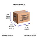 Abrazadera Omega 2" (50 mm) Volteck Bolsa con 5 Piezas