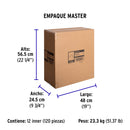 Abrazadera Omega 2" (50 mm) Volteck Bolsa con 5 Piezas