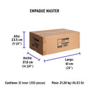 Abrazadera Omega 3/4" (19 mm) Volteck Bolsa con 10 Piezas