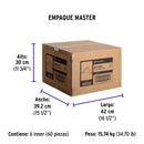 Abrazadera Omega 3" (75 mm) Volteck Bolsa con 5 Piezas