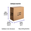 Abrazadera Omega 4" (100 mm) Volteck Bolsa con 5 Piezas