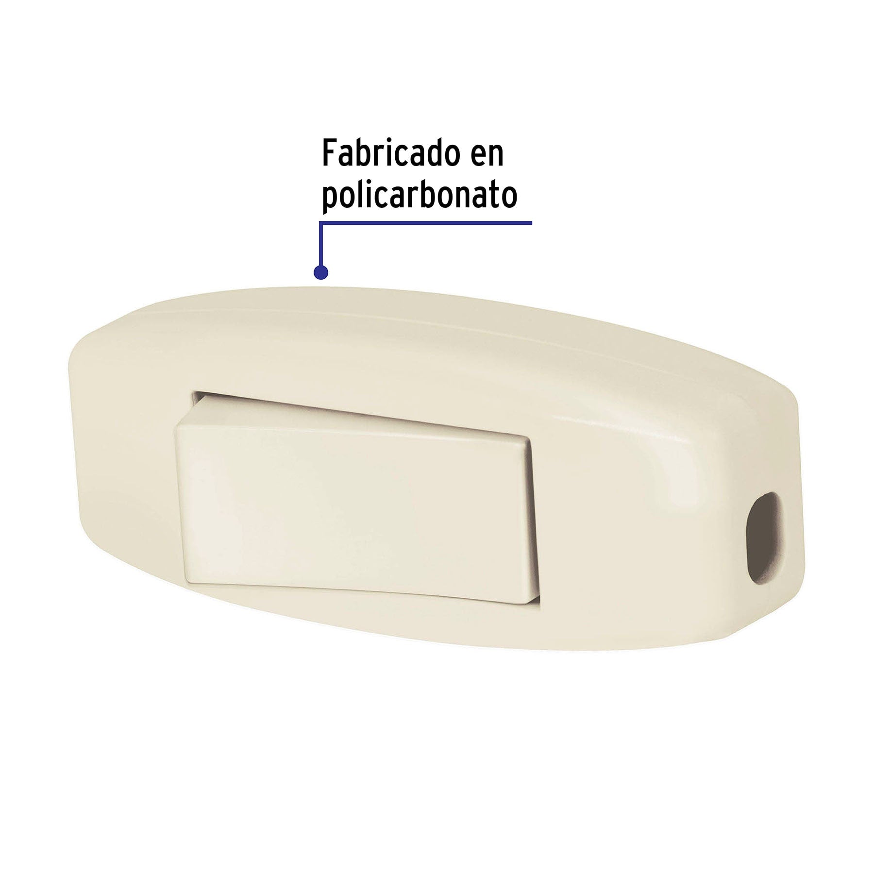 Apagador de Paso Marfil Volteck