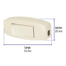 Apagador de Paso Marfil Volteck