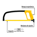 Arco para Segueta 12" Solera Pretul