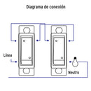 Interruptor Escalera 3 Vias Marfil Linea Economica Volteck