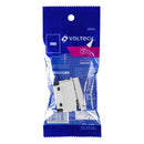 Interruptor 2 Vias Sencillo Blanco Oslo Volteck